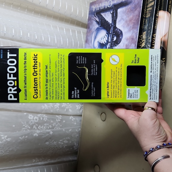 NIB Men's Profoot Orthotic Insole Sz8-13 - Picture 3 of 3